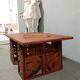 table basse feuille bois
