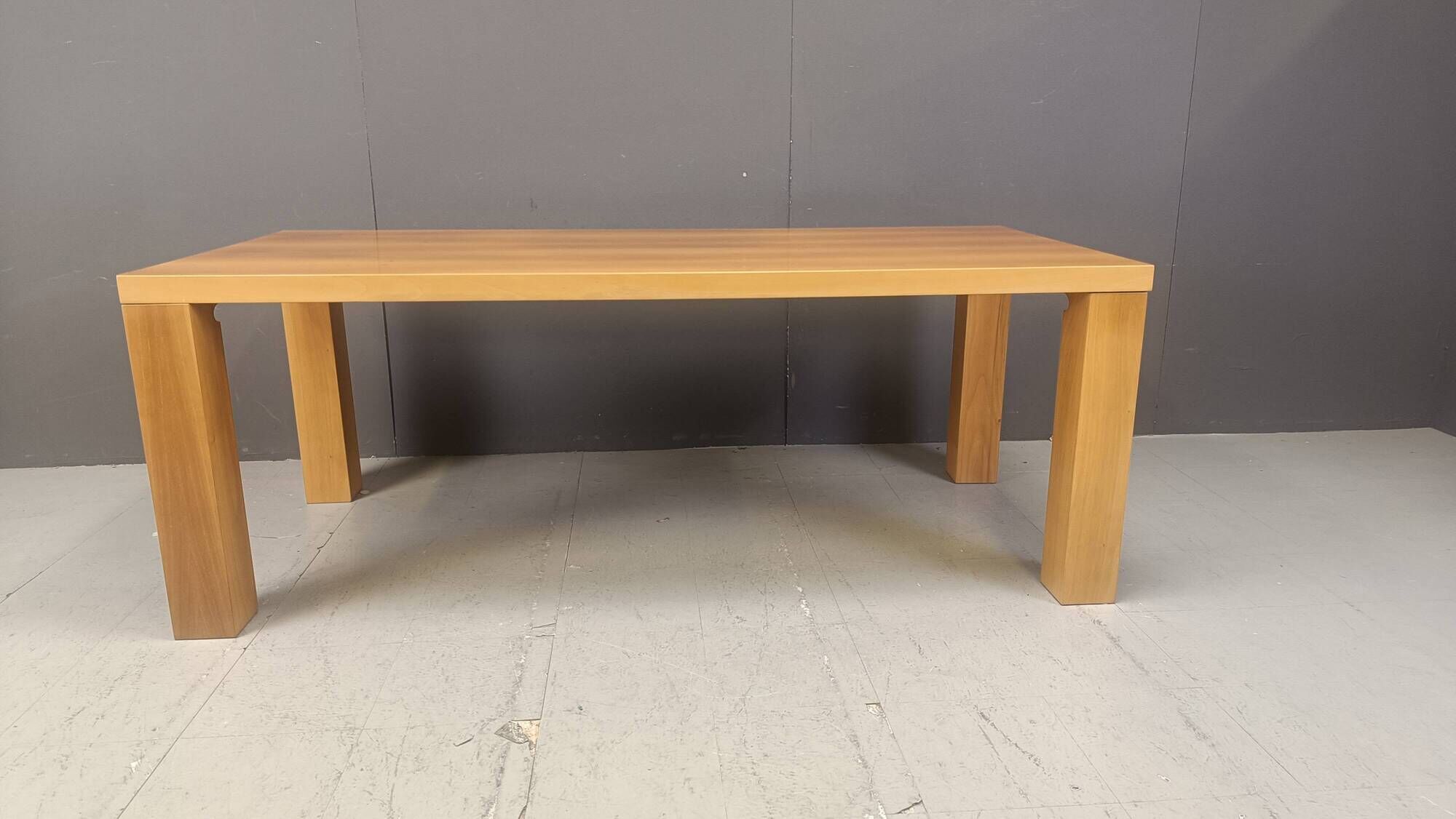 Vintage Cattelan Italia desk or dining table, 1980s