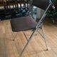Chrome metal chairs and skaï from the 70s