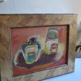 Antoine Ferrari (1910 1995) Still life Oil painting on canvas