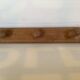 Porte manteau mural en bois