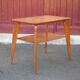 Vintage table, coffee table, wooden table, Scandinavian style table, modernist, minimalist, decoration