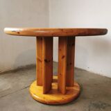 Rainer Daumiller round pine table