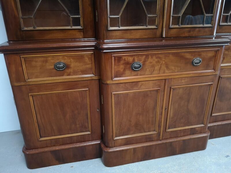 Library English secretary mahogany