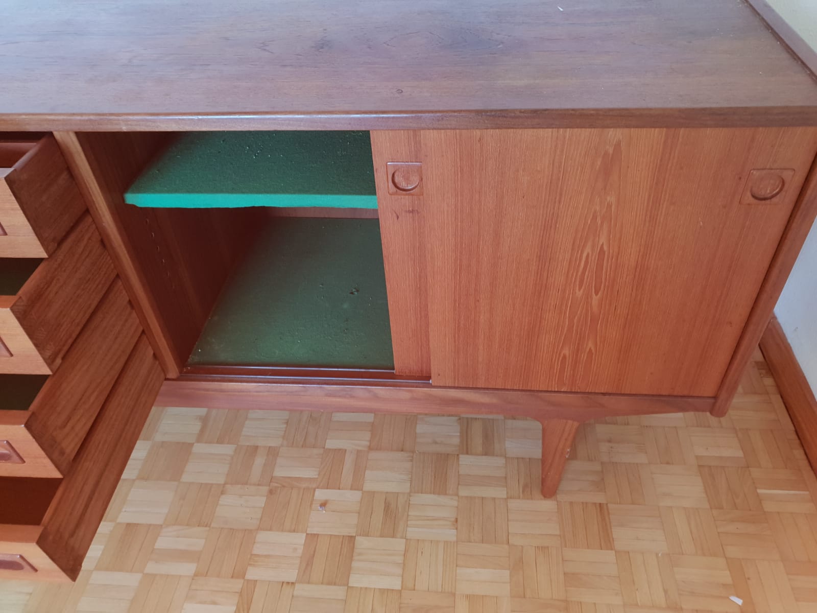 Enfilade scandinave en teck