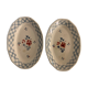 Pair of raviers Digoin Sarreguemines model Bastia