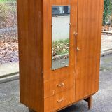 Armoire scandinave en chêne 1950 de 110cm