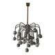 Space age sixties design sputnik hanging lamp, 1960’s