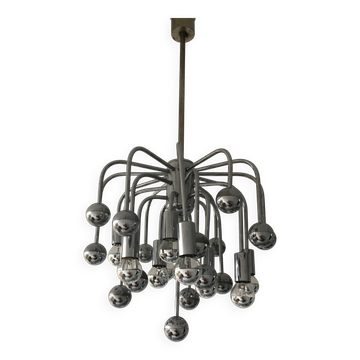Space age sixties design sputnik hanging lamp, 1960’s