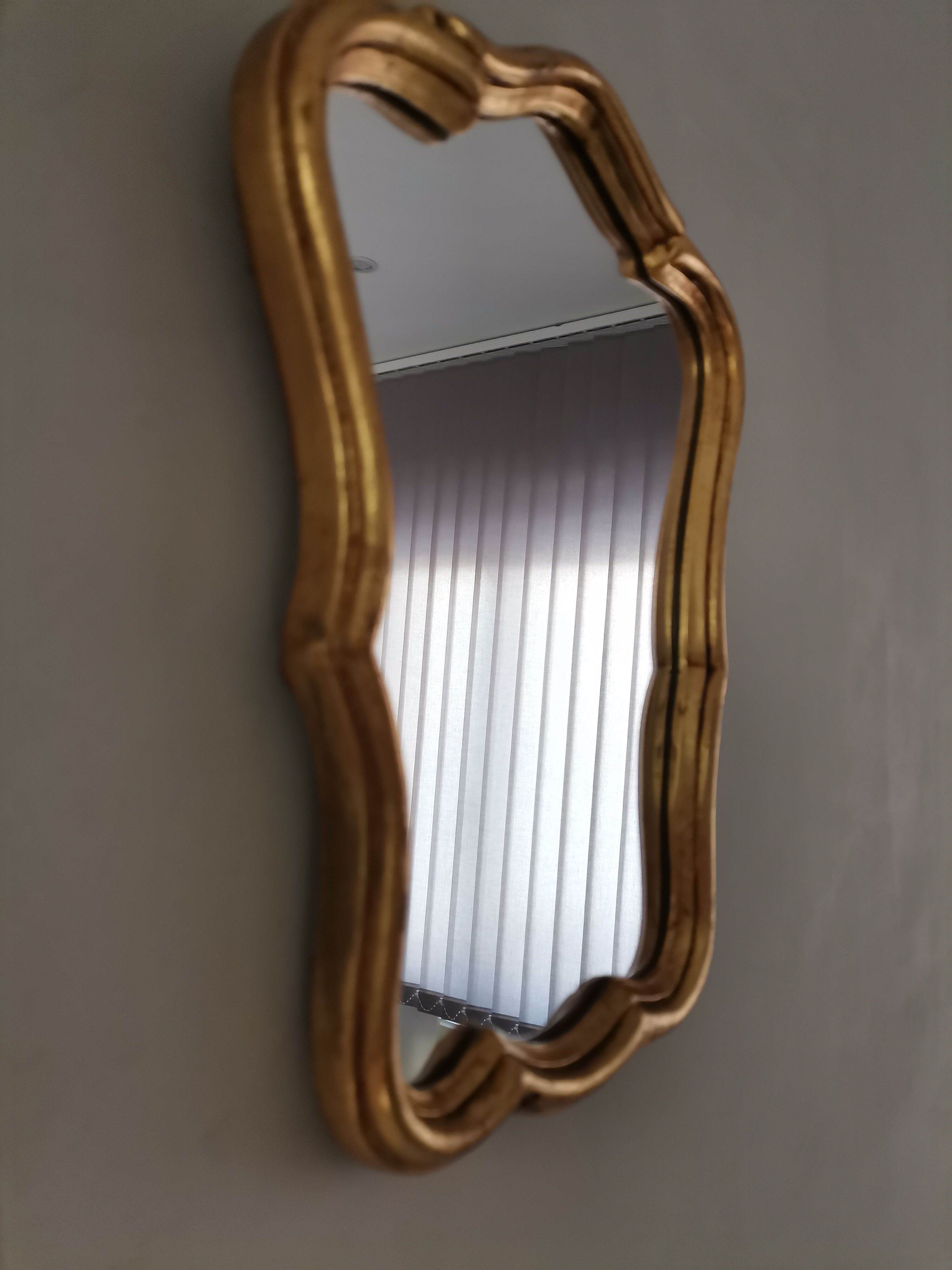 Mirror gilded wood 32x25cm