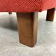 Red Art Deco lounge chairs