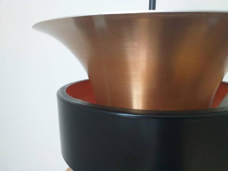 Midcentury Pendant Light Designed by Carl Thore, 1970s