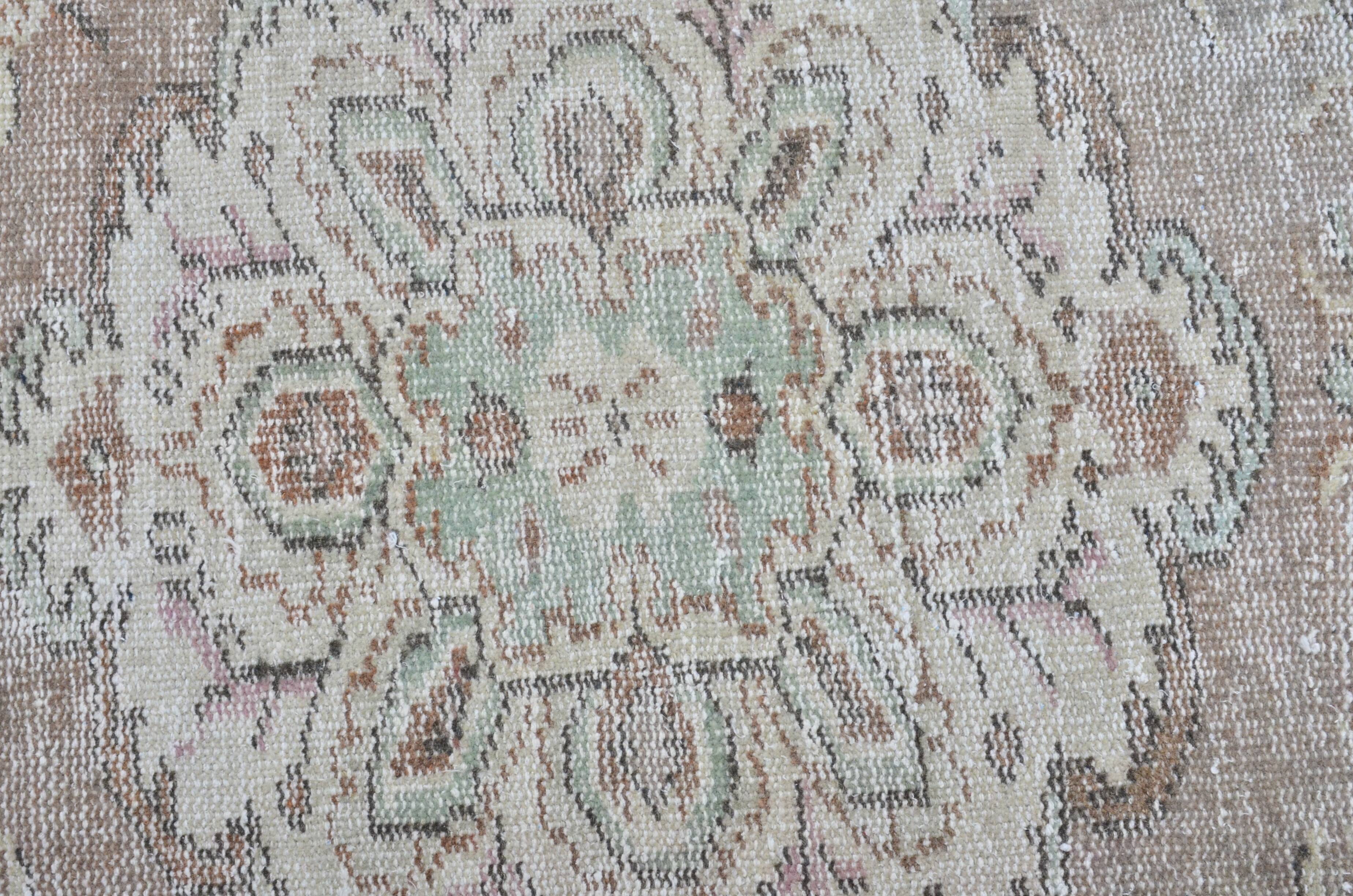 Ethnic Vintage wool Oushak Rug sku 3312
