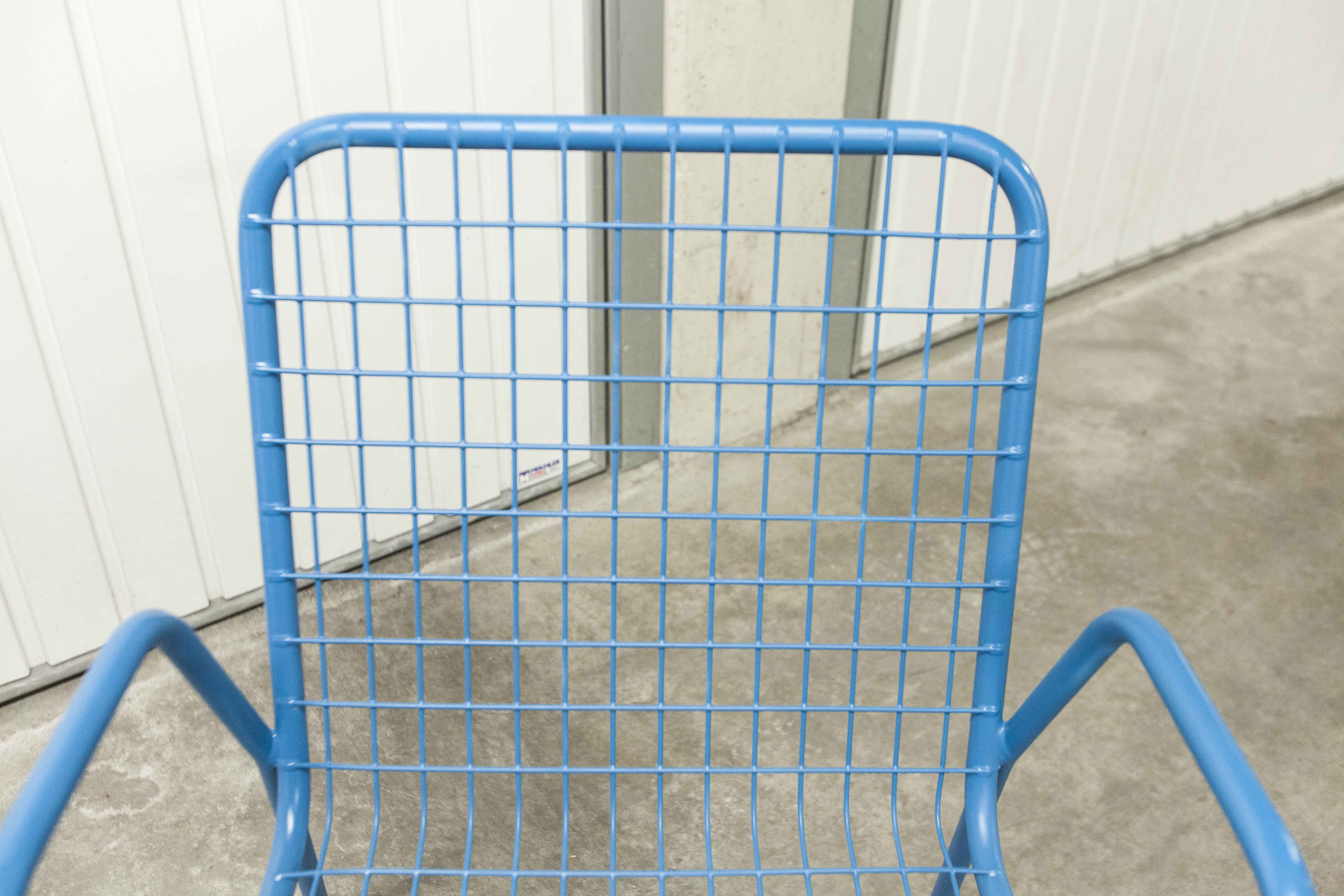 Pair Emu armchairs model rio restored 1960