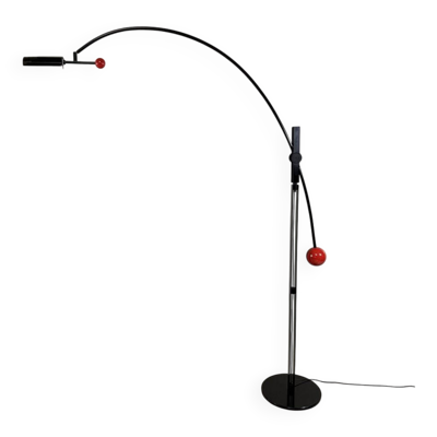 Lampadaire à contrepoids Robert Haussmann pour Swiss Lamps International 1