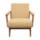 1950s armchair cherrywood in beige