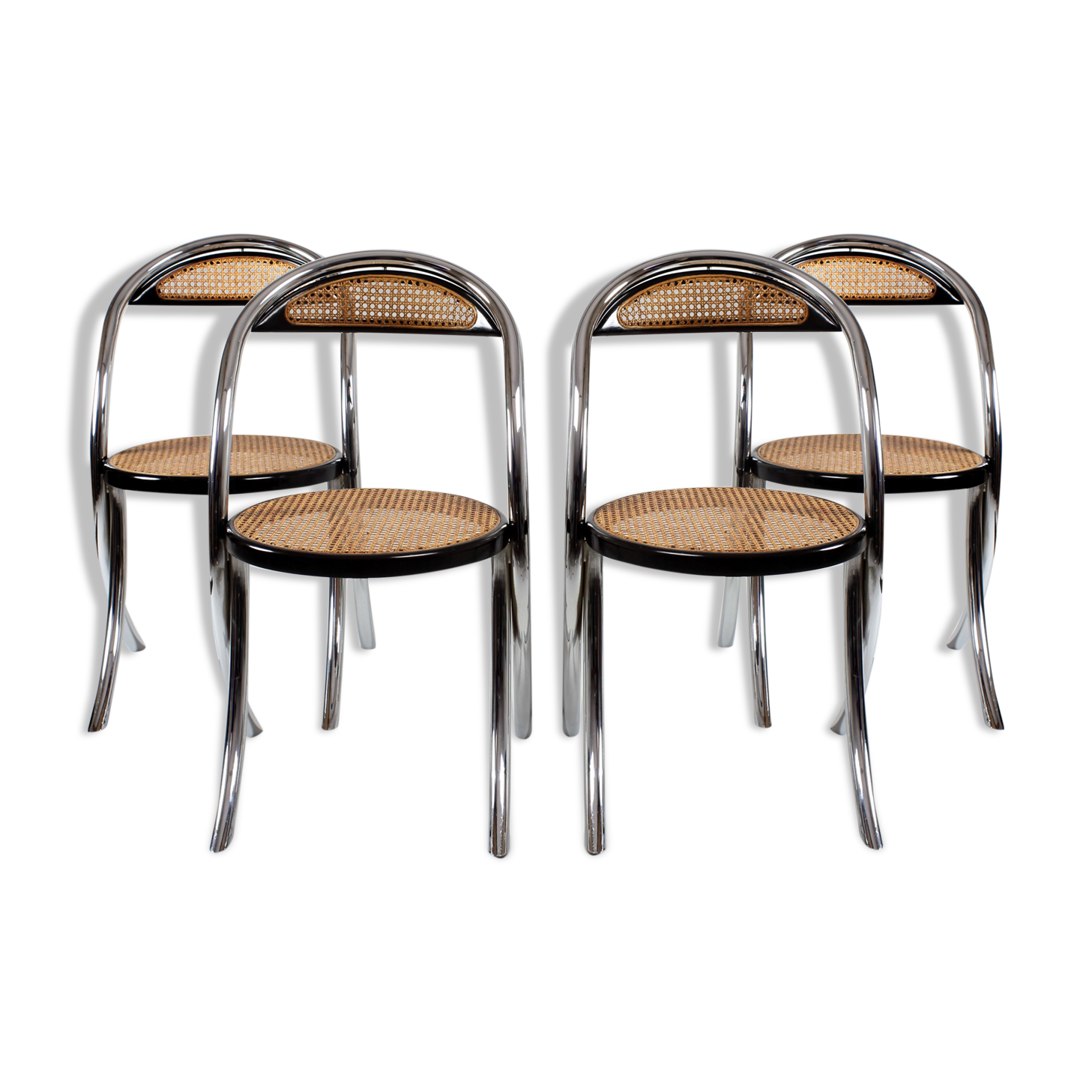 Set of 4 chairs Italy 1970