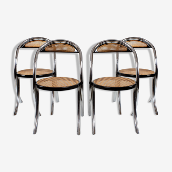 Set of 4 chairs Italy 1970