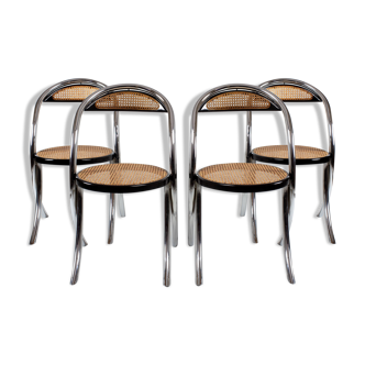 Set de 4 chaises Italie 1970