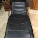 1980 metal and sky vintage long chair