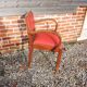 Old Bridge Armchair in Red Skai