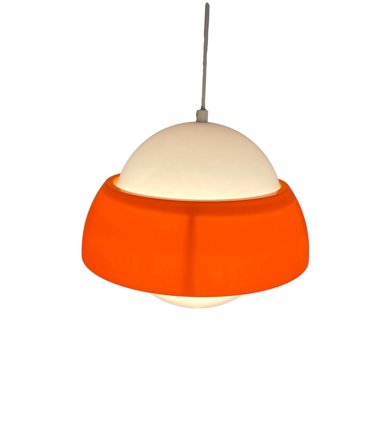 Plastic fried egg Pendent from 1970