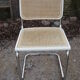 Set de 4 chaises blanches Cesca B 32 de Marcel Breuer made in Italy 1998