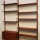 Poul Cadovius Modular Teak Wall Shelf System 1960