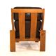 Fauteuil en cuir marron à dossier haut Asko Bonanza par Esko Pajamies