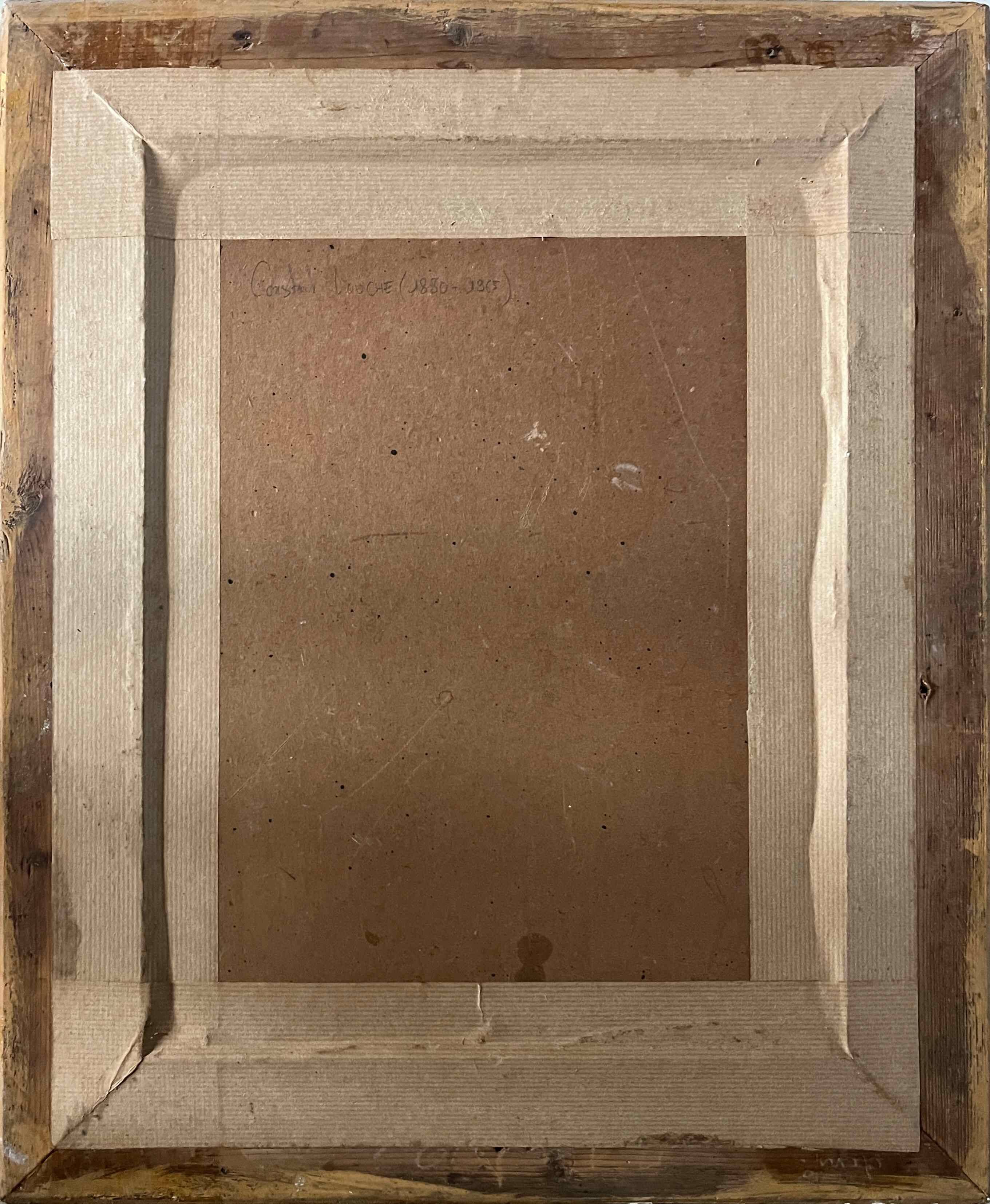 Painting hst/p attr. constant louche (1880-1965) "orientalist still life"