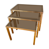 Brass pull out tables