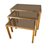 Brass pull out tables
