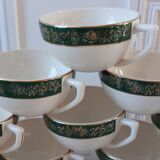Coffee service Digoin Sarreguemines model Berry 50s