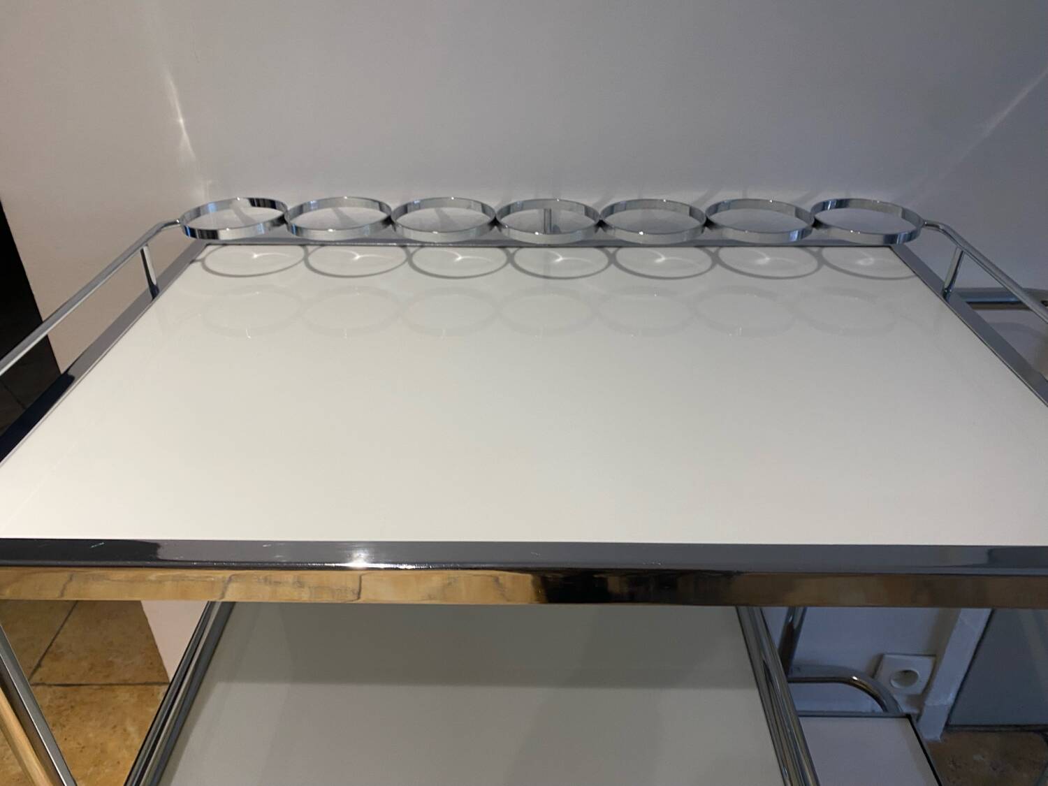 Vintage dessert trolley