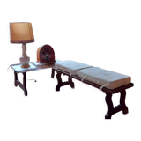 Corner bench
