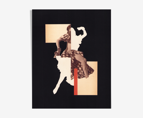 Collage La Danseuse I