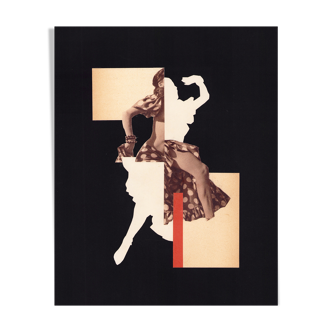 Collage La Danseuse I