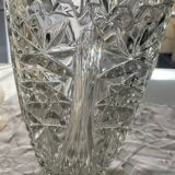 Bohemian crystal vase