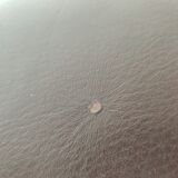 Design leather armchair, 80s/90s