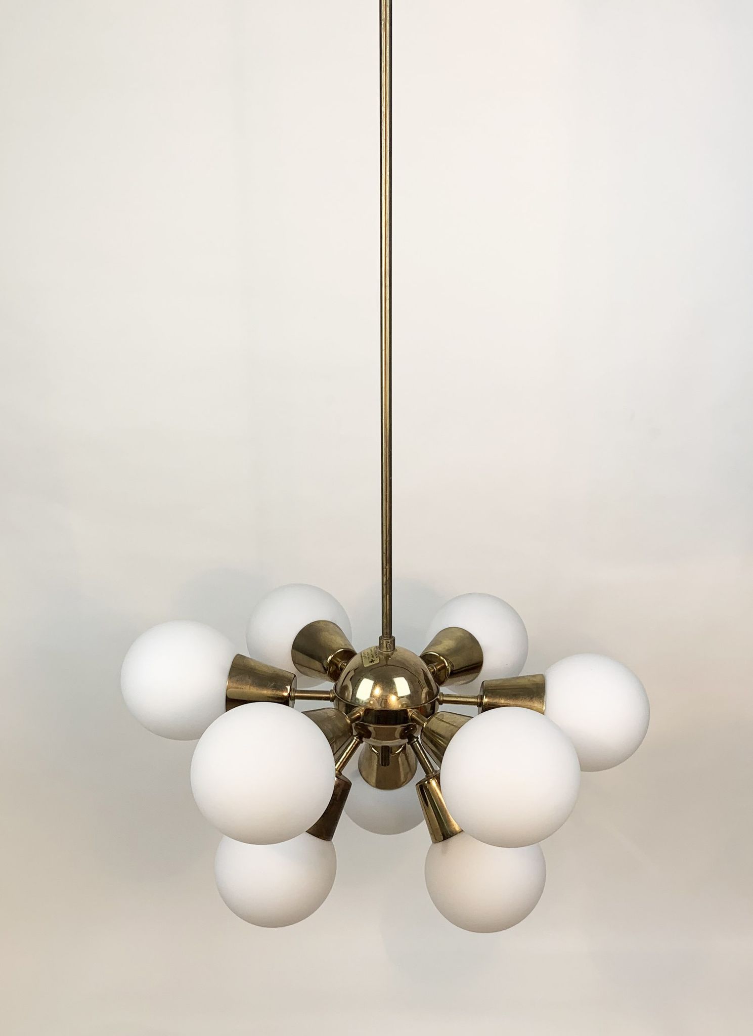 Chandelier by J. Bejvl, Kamenicky Šenov, Czech Republic, 1970s
