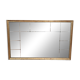 Large wall mirror, gold leaf frame / 160 x 100 cm