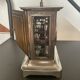 Horloge, pendule d'officier, laiton, pendule voyage, réveil, cadran, vitres latérales, restaurée