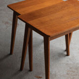 Set of nesting tables in teak, Dutch design, 1960’s