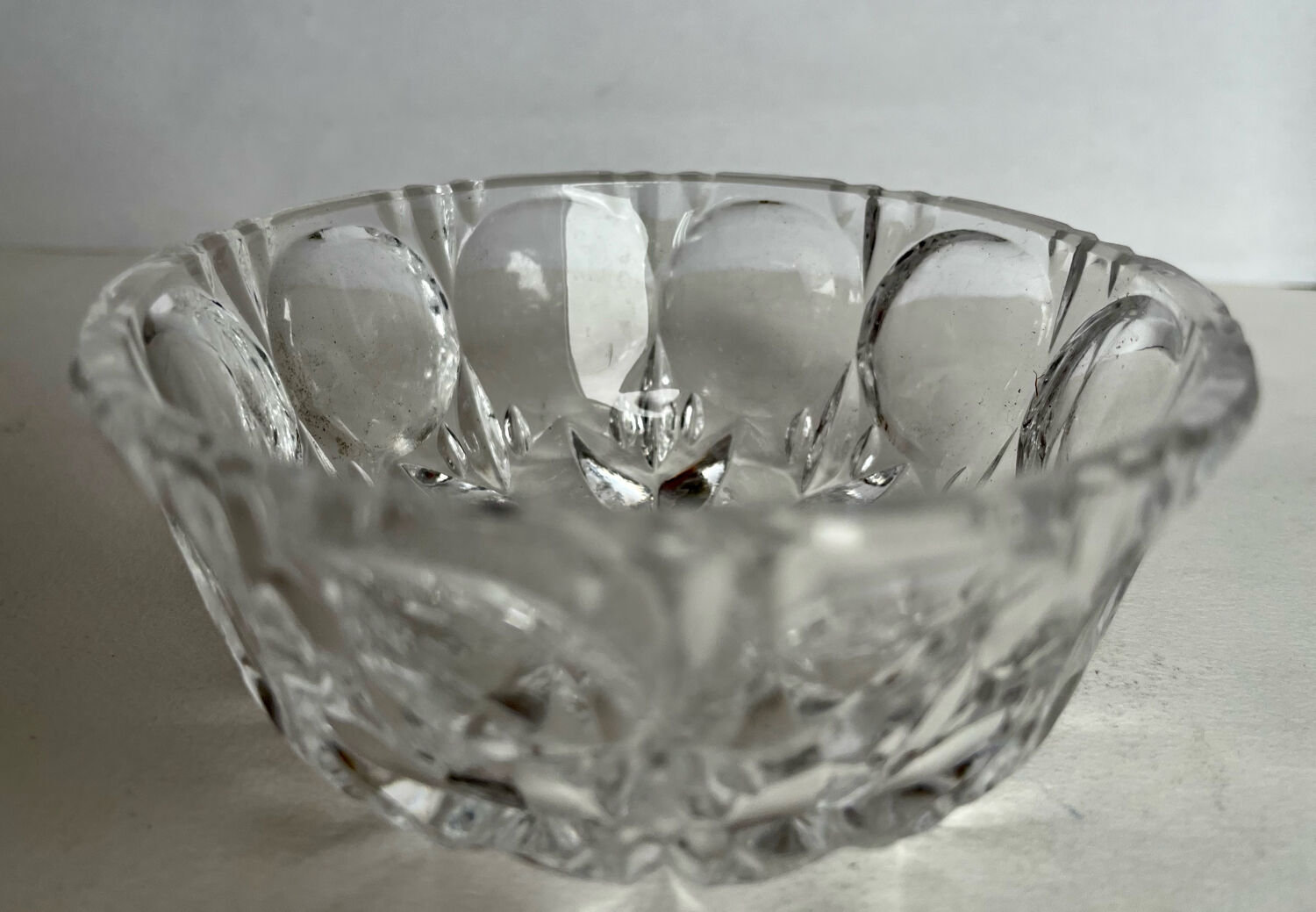 6 glass dessert cups