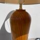 Large wooden lamp from IKEA, vintage design, 1980s