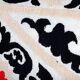 Set of 2 vintage embroidered cushion covers 53x53 cm