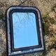 Antique Louis Philippe mirror 69x54cm