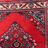 Rare square vintage 1970s Persian Hamadan rug 83cm x 89cm - 1C1250