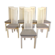 Series of eight chairs