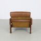 Brazilian Leather Lounge Chair, 1970s
